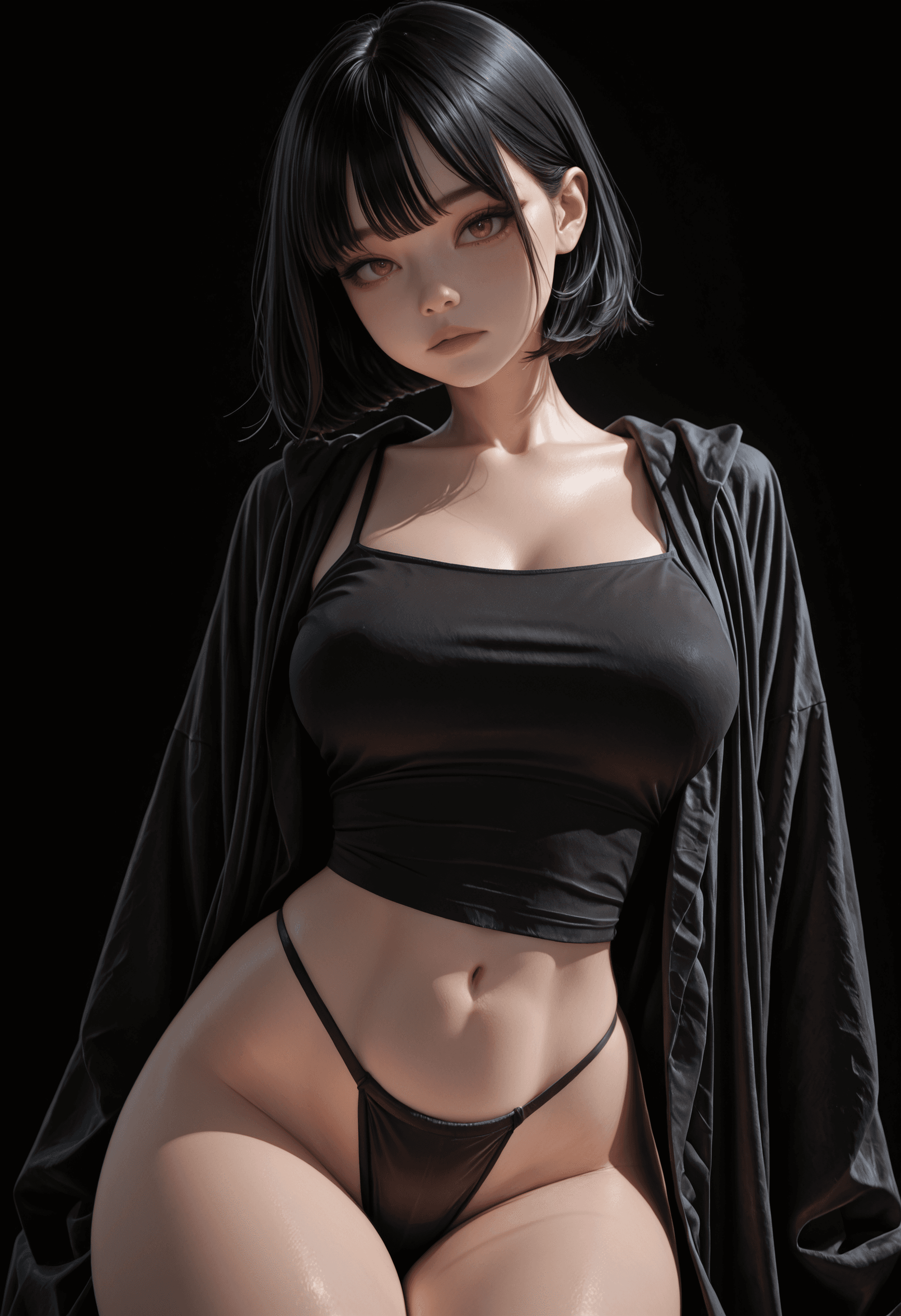 Burgundy Silk | Asian Dolls - Image 1
