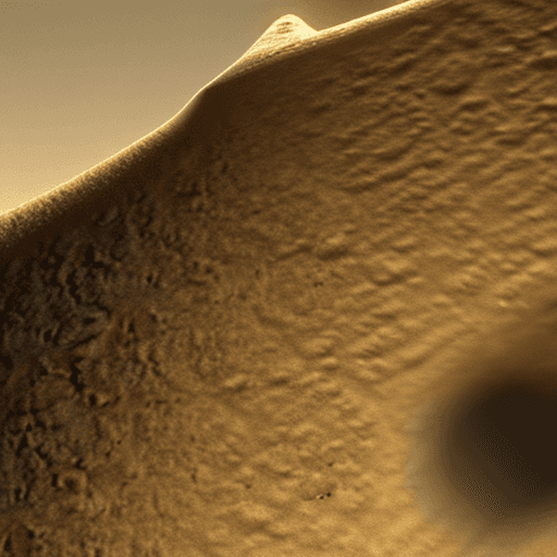 AI generated: The Moon Knight dissolving into swirling sand, volumetric dust, cinematic lighting, close up portrai...