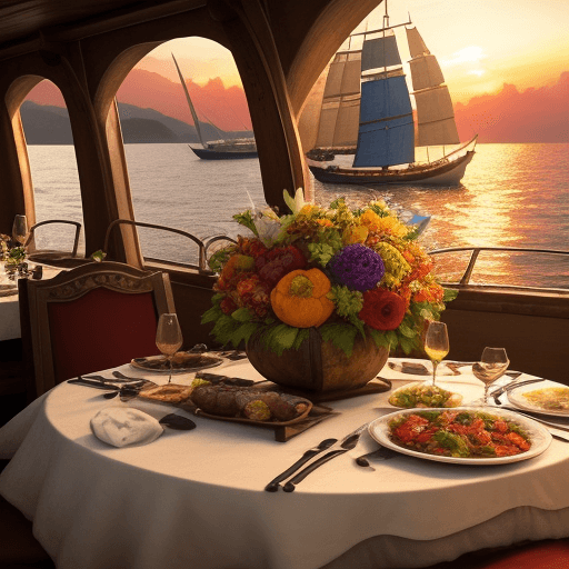 AI generated: This image represents the rich gastronomic diversity of Brazil, with dishes from all regions of the ...