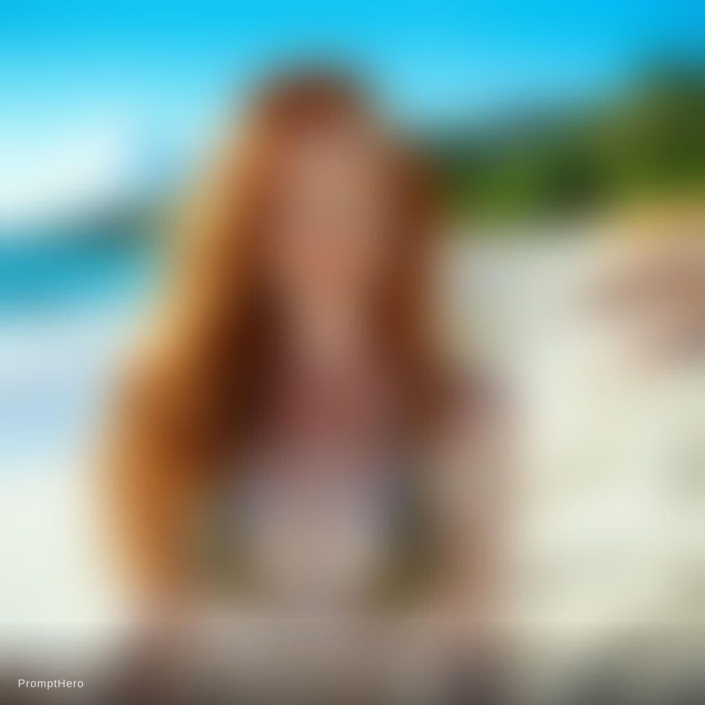 AI generated: Ultra realistic photo of the same red-haired Brazilian woman with freckles, natural beauty, long wav...