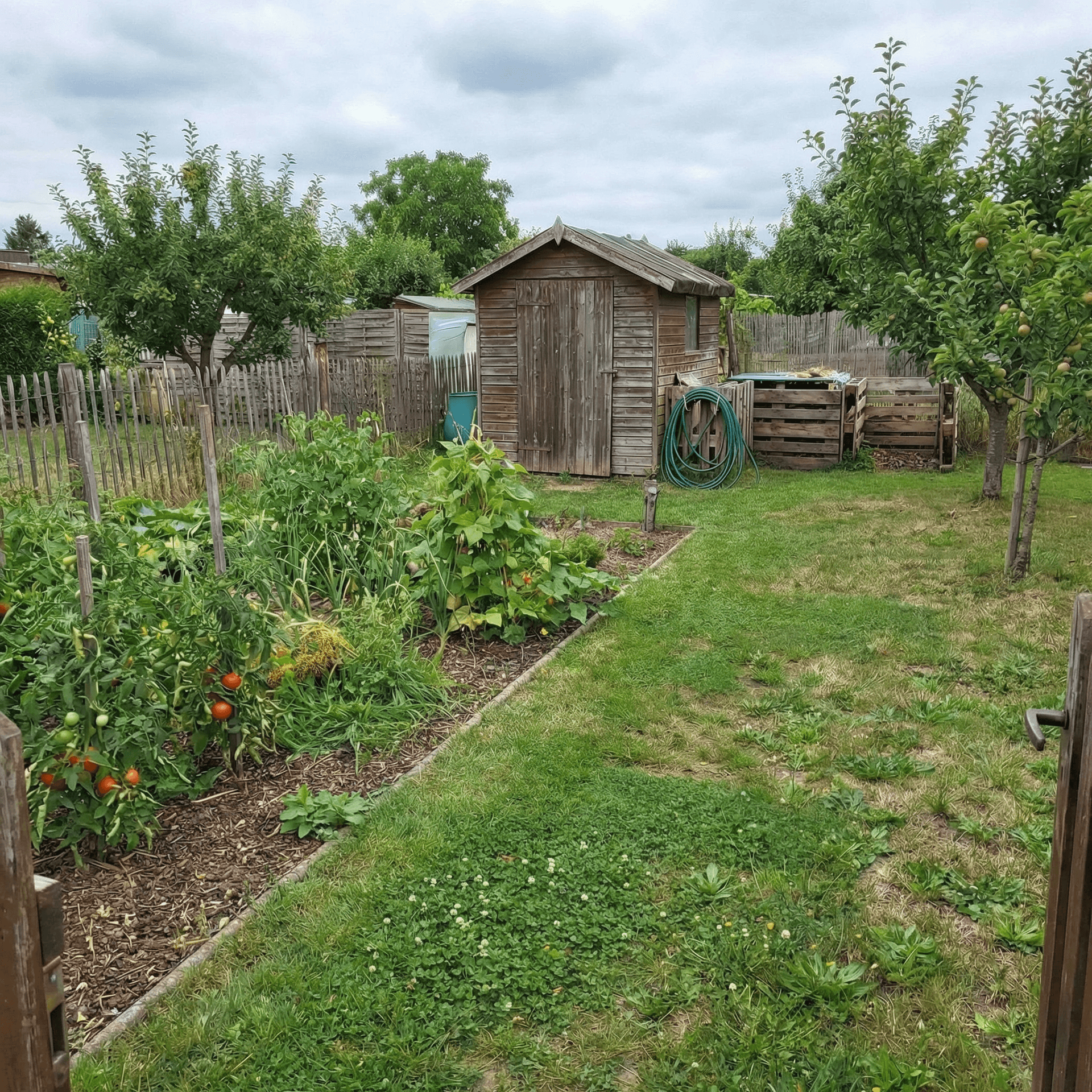 AI generated: fix my garden