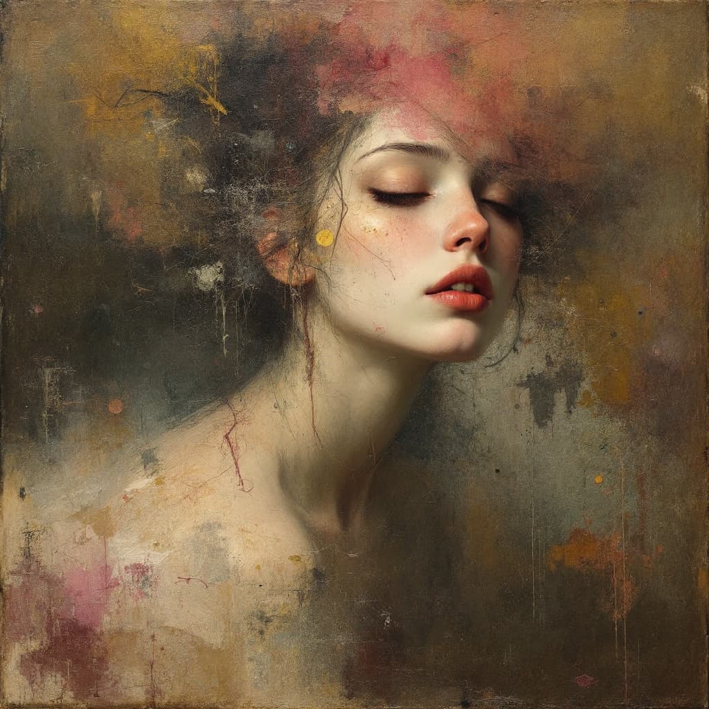 AI generated: Oil painting, Odd Nerdrum inspiration and style