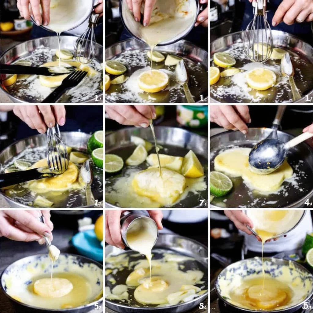 AI generated: Ten photo's of melting lemons.