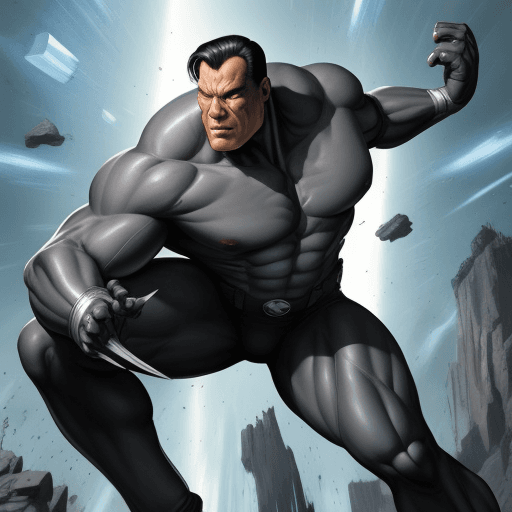 AI generated: x-men colossus