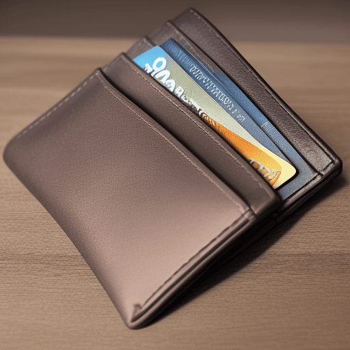 AI generated: HDR photo with a wallet, with modern details, high dynamic range, suitable for a homepage, ready for...