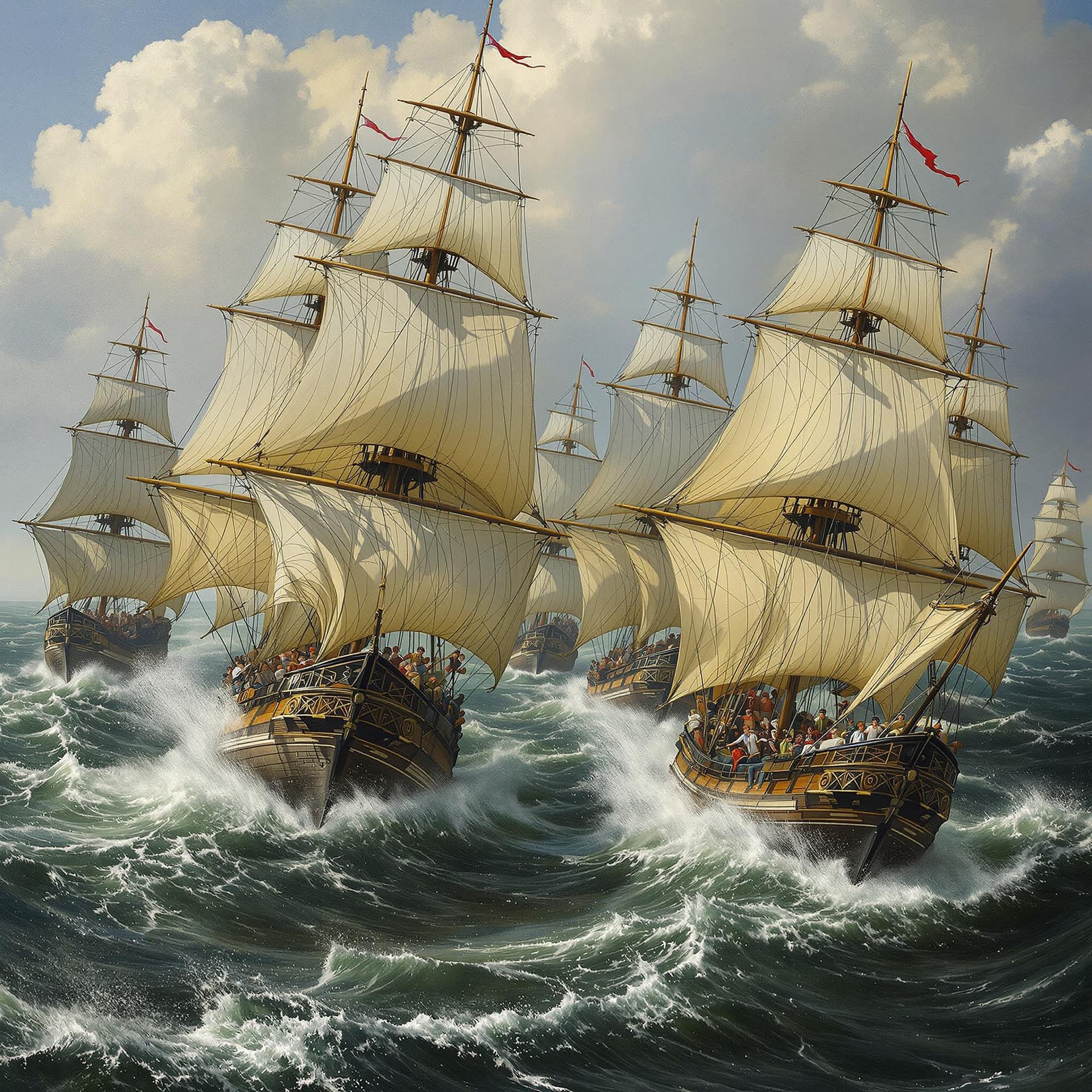 AI generated: In high definition and highly detailed, surrealistic and executed in the styles of the Dutch Masters...