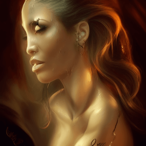 AI generated: beautiful demon, detailed gorgeous face, ultra realistic, cinematic lighting, ultra detailed, insane...