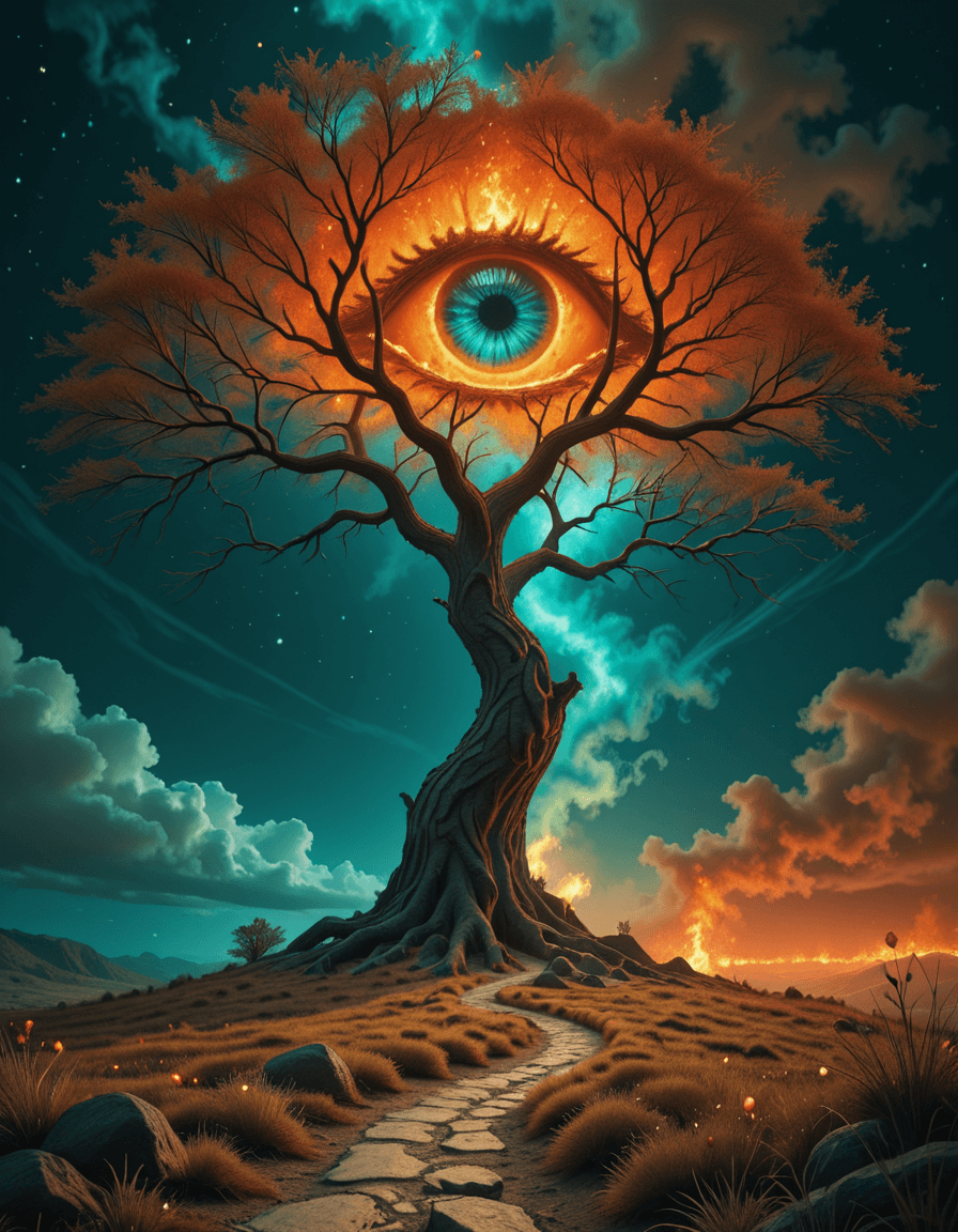 massive ancient tree illu - Image 2