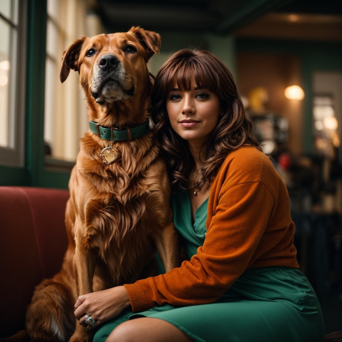 AI generated: Real life Scooby and Velma