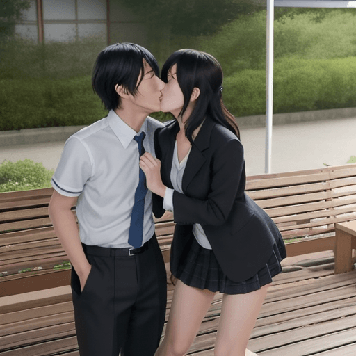 AI generated: hikigaya hachiman, <lora:hikigaya__hachiman_v2b:1>, hiratsuka shizuka, <lora:shizuka_hiratsuka_s2_v2...