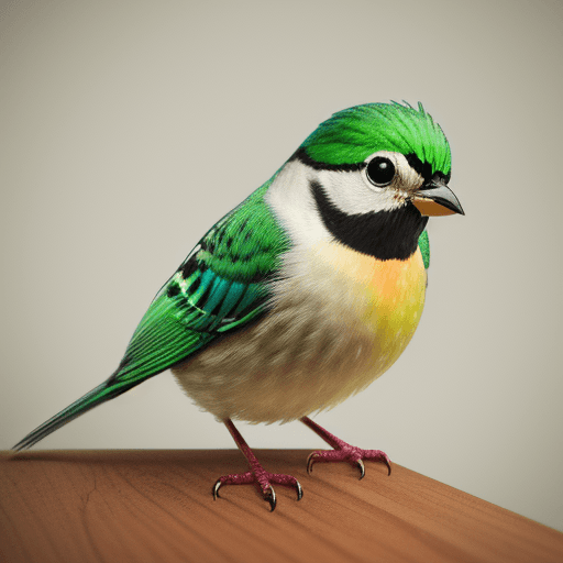AI generated: a little bird made of a fresh apple that has been cut open, photo-realistic techniques --ar 2:3 --st...