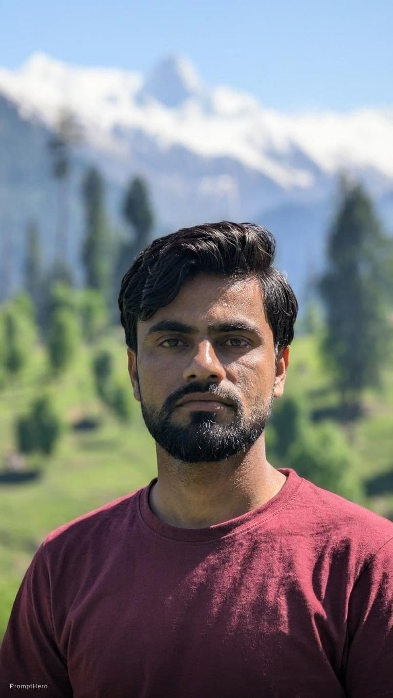 AI generated: Portrate image bana do