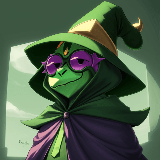 AI generated: ralsei