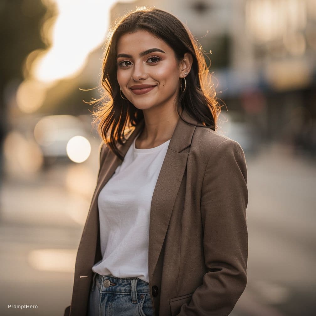 AI generated: a sexy young girl with small perky breasts and a beautiful face
