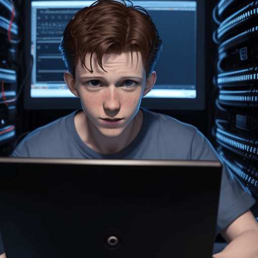 AI generated: it specialist tom holland