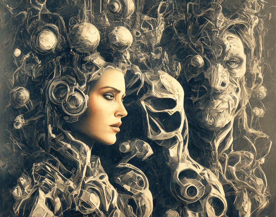 AI generated: {["ALTER EGO"]}, SURREALISM, RETRO, MATTE, {["WILD DREAM"]}, {["NEWSPAPER"]{ {["PROPAGANDA"]}, {["IN...