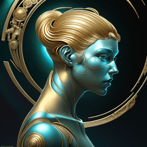 AI generated: visual fiction / visual artist / illustrator, christiano v, in the style of franciszek starowieyski,...