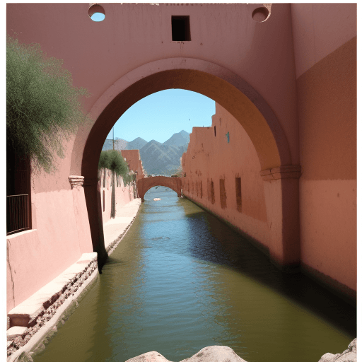 AI generated: san luis rio colorado sonora mexico