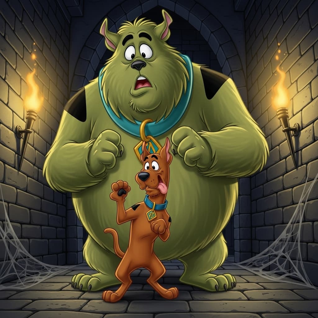 AI generated: scrappy doo