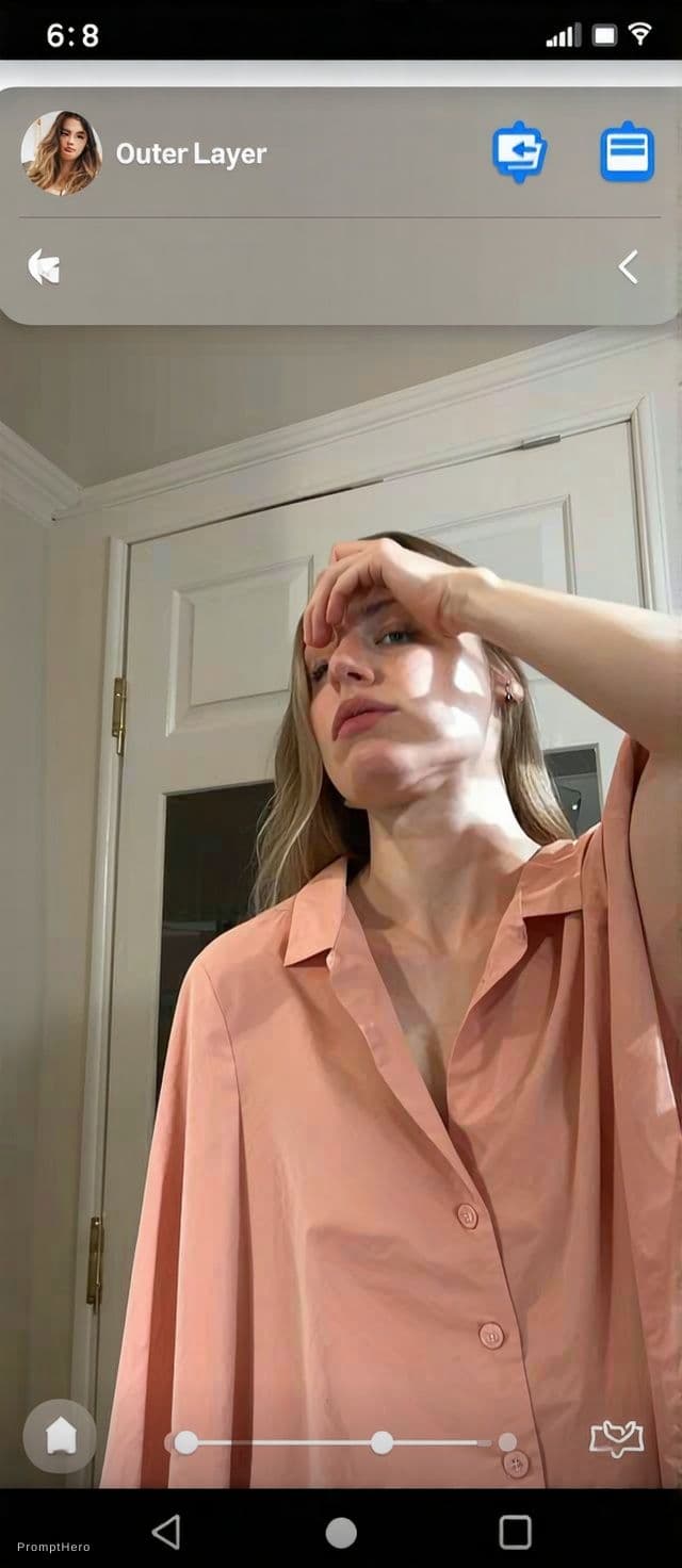 AI generated: Dress remove