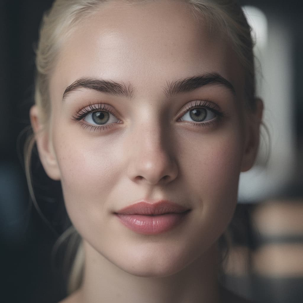 AI generated: blond woman, atmospheric lighting --chaos 75 --ar 1:2 --profile fkuo5yb --stylize 750 --v 7