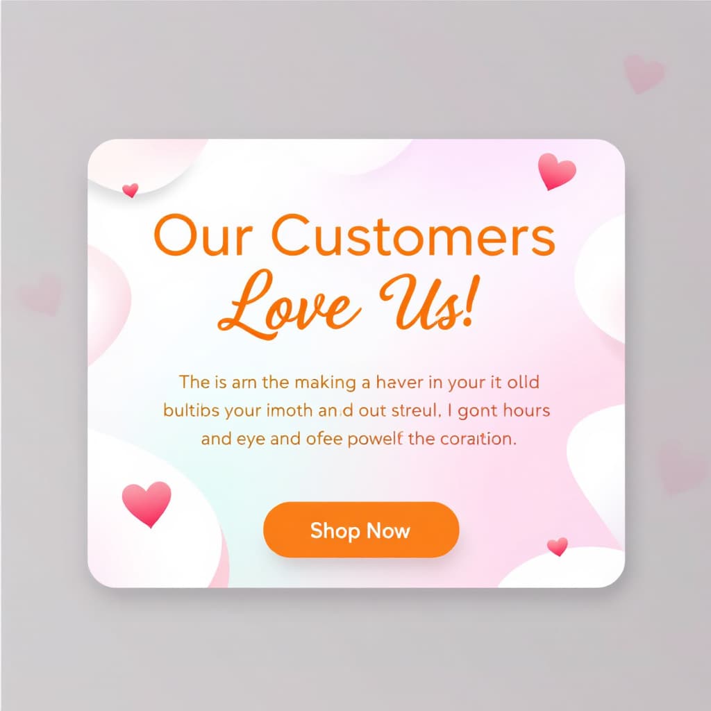AI generated: A sleek, square-shaped web banner with a soft pastel gradient background and abstract white curves. ...