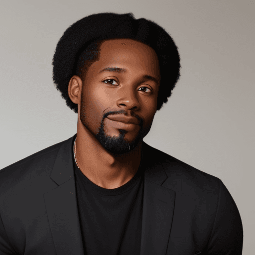 AI generated: a 36 year old black man
