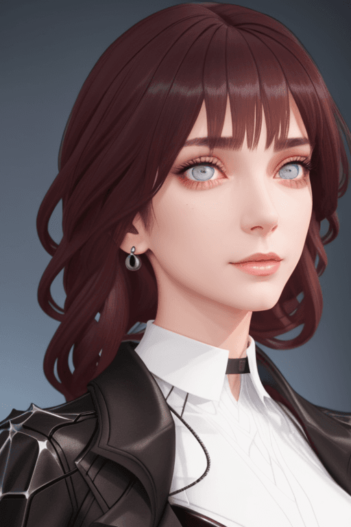 AI generated: <lora:StarRail_Kafka_AP_v4:1> kafka. Slim body. Dynamic pose. Beautiful face, detailed face. (Beauti...