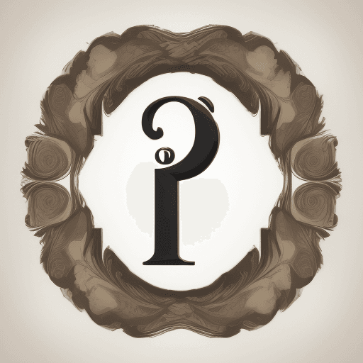 AI generated: Typography C Letter
