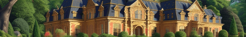 AI generated: Generate a stable diffusion image showcasing the opulent grandeur of a meticulously detailed and vib...