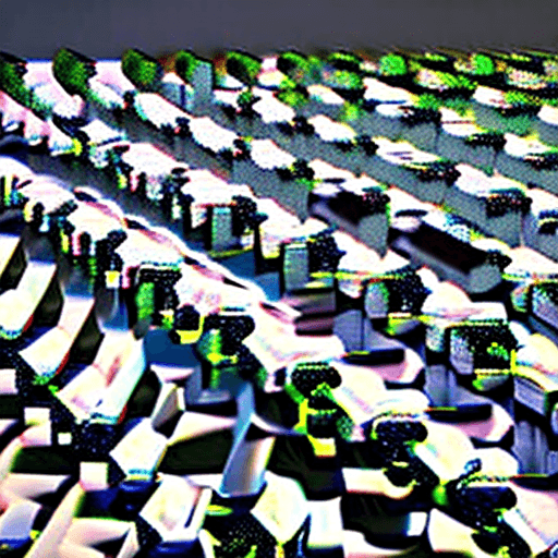 AI generated: People are watching a thesis representation, symmetrical artwork. cinematic, hyperrealism, high deta...