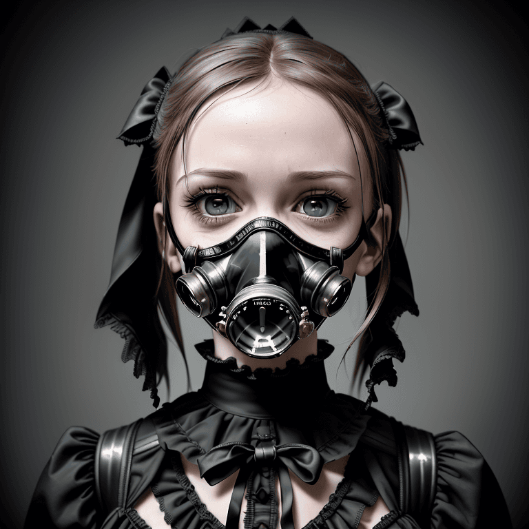 AI generated: (hyperrealism : 1. 4), (award winning: 1. 4) (masterpiece photo: 1. 4) BREAK 
photo of a gothic girl...