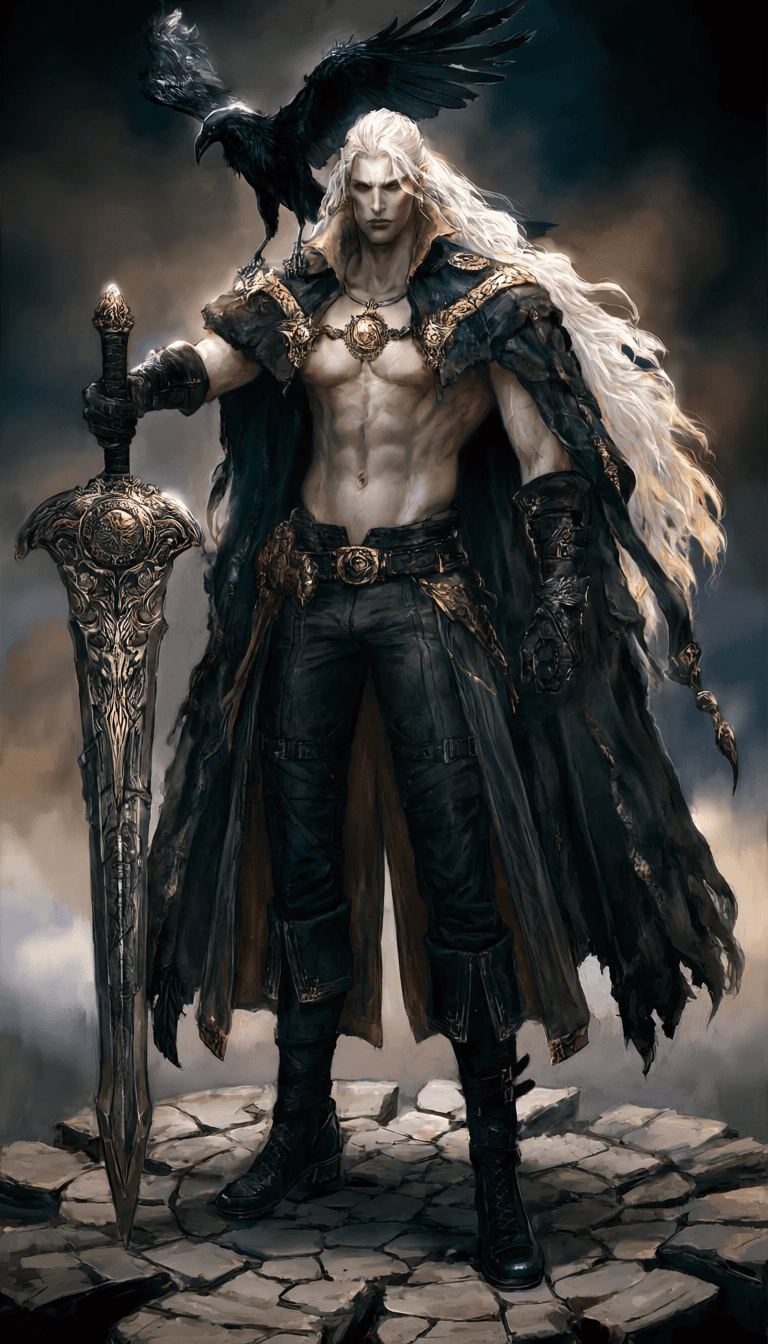 Elden Ring artbook style