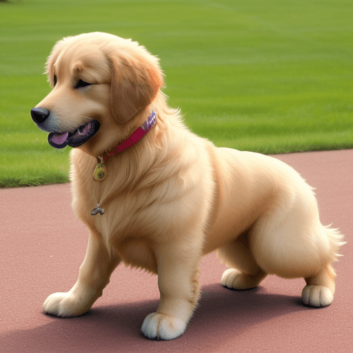 AI generated: GOLDEN RETRIEVER DOG