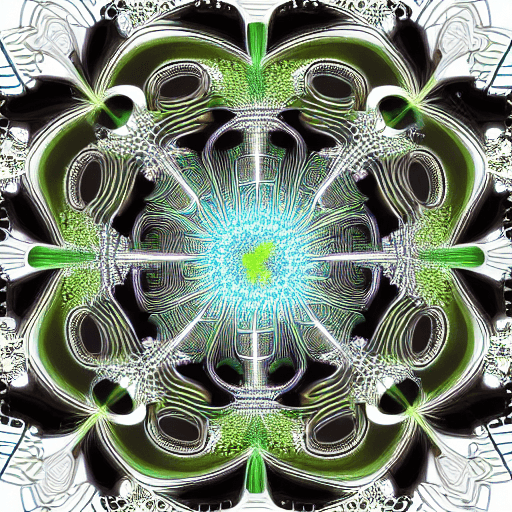 AI generated: Fractal, extremely detailed