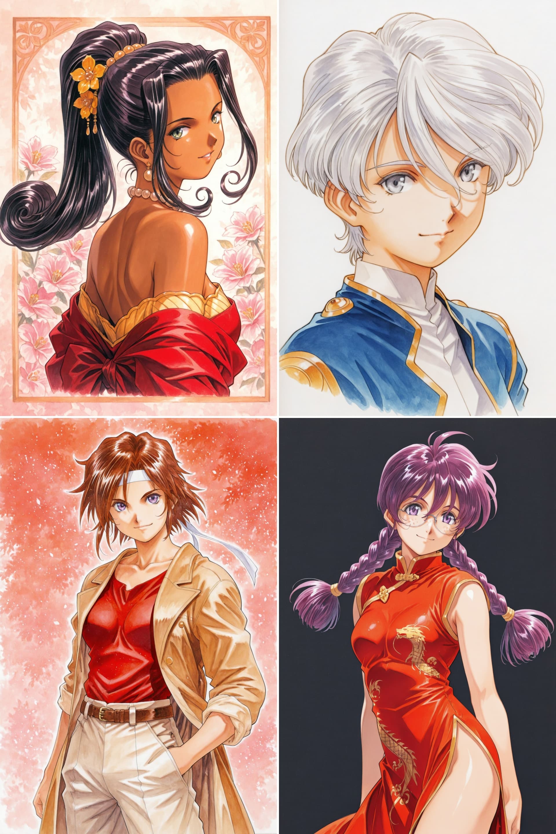[illustrious XL] 28 in 1，《Sakura Wars 1-5》/《樱花大战1-5》，Kousuke Fujishima/藤岛康介- Artist Style
