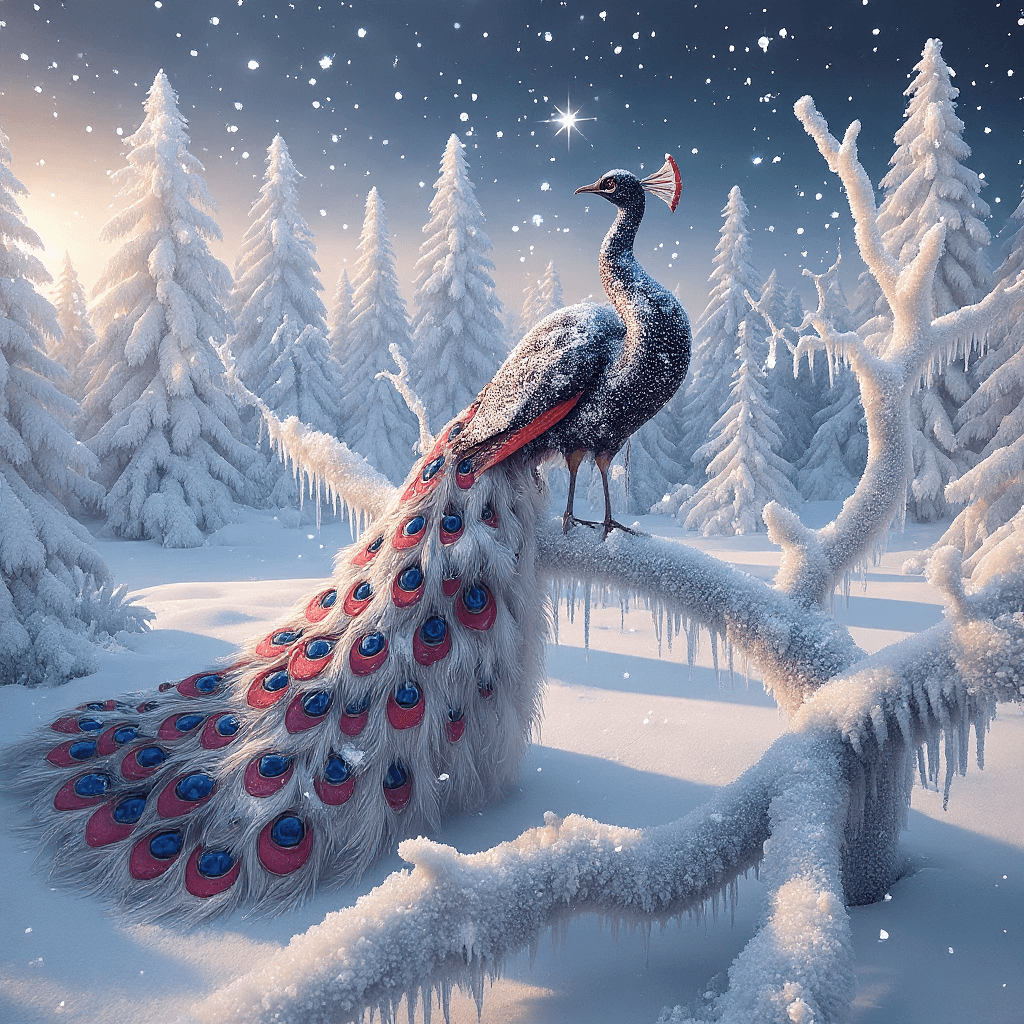 AI generated: paris neige