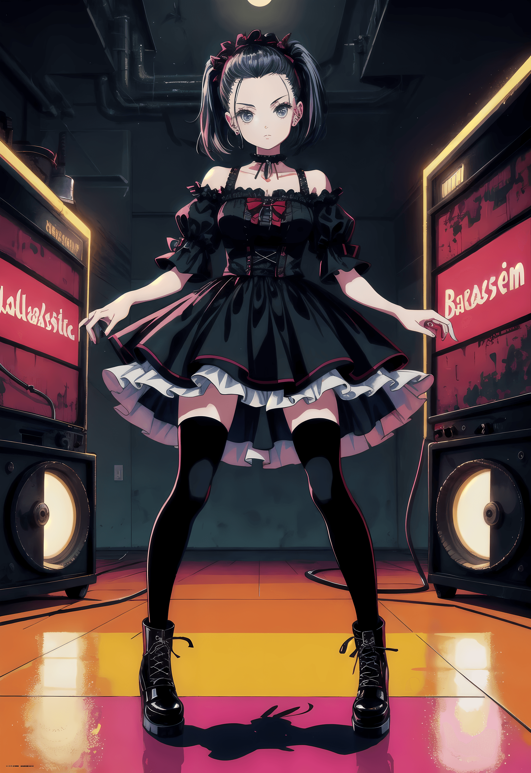 AI generated: (Masterpiece, Award winning , Best Quality:1.2), Japanese subculture, idols, fashion, manga, anime, ...