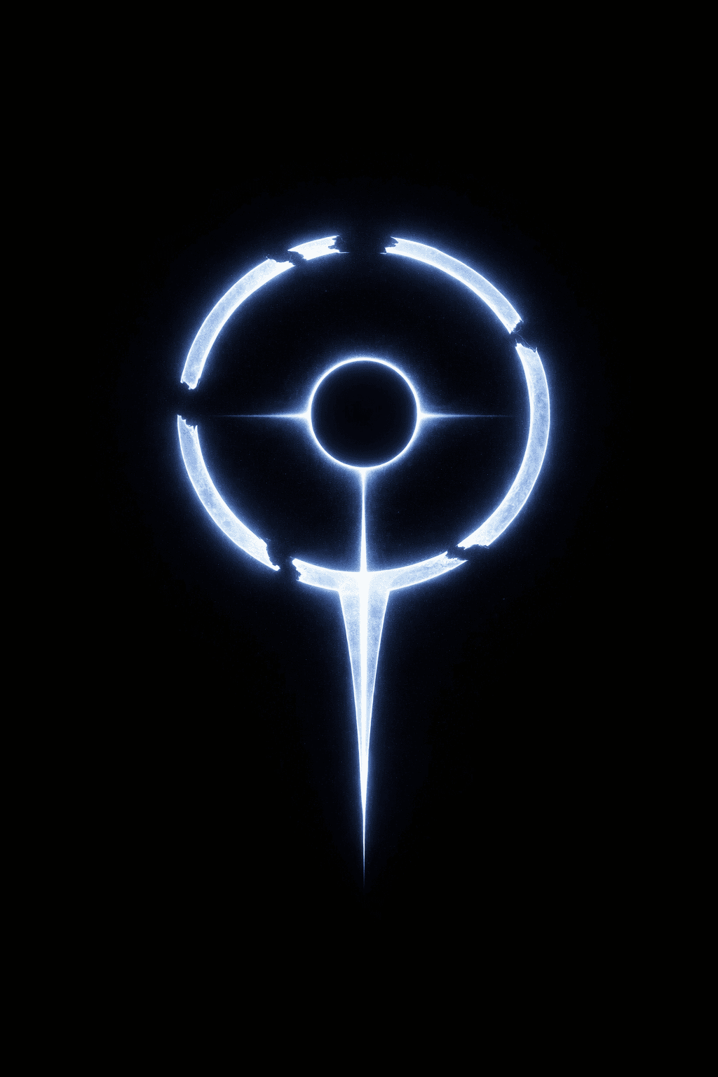 AI generated: Create an image of this... Visual Construction (Locked)
1. Broken Continuum Ring

A perfect circle, ...