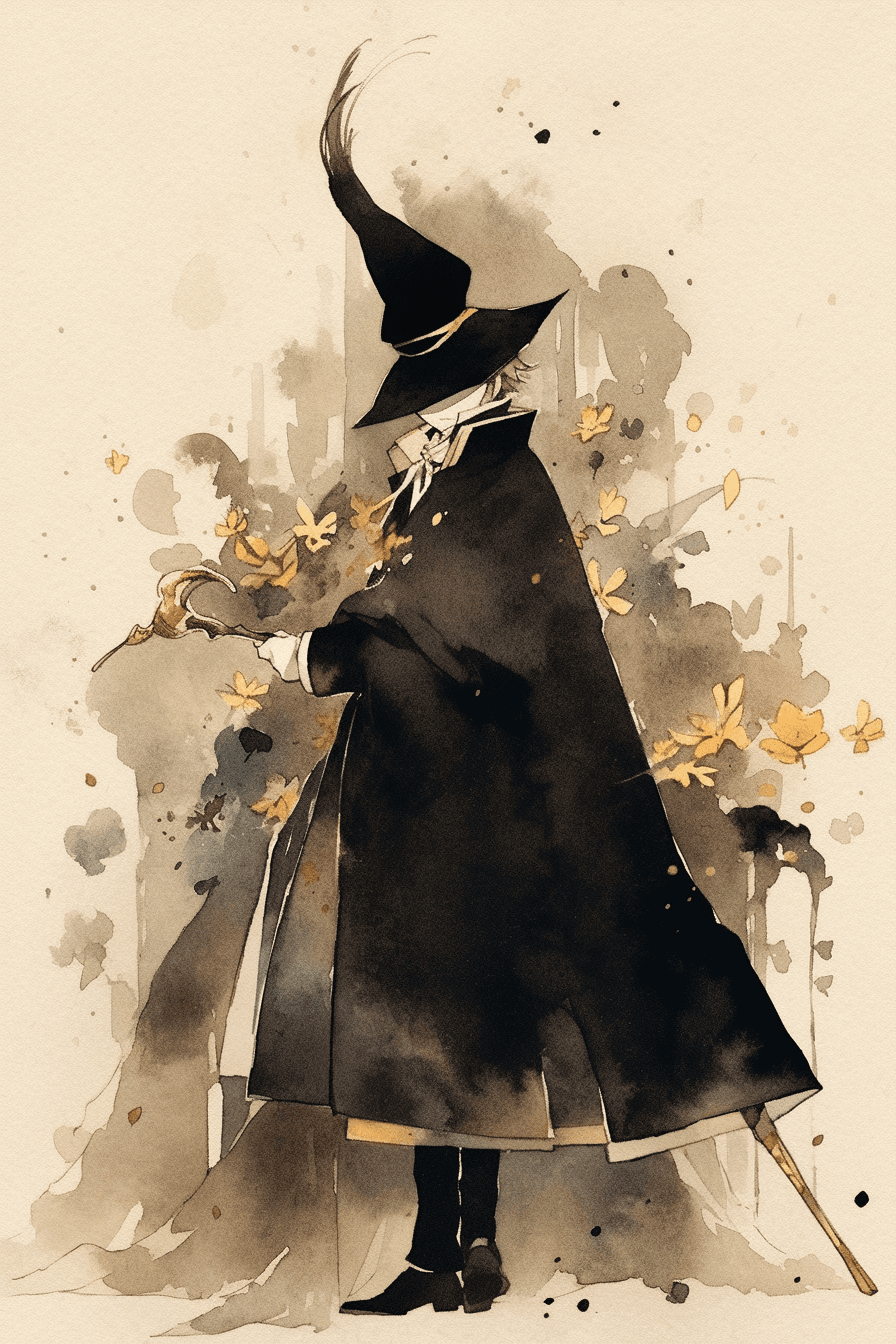 AI generated: Spanish ink painting of a mysterious masked character, in the style of Valentin de Boulogne, Zootopi...