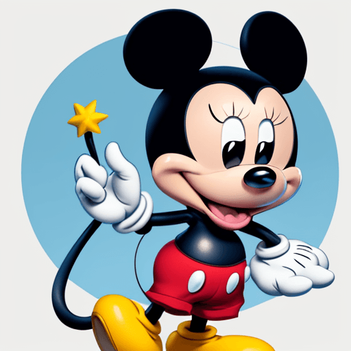 AI generated: mickey mouse cantando shiguna ewa