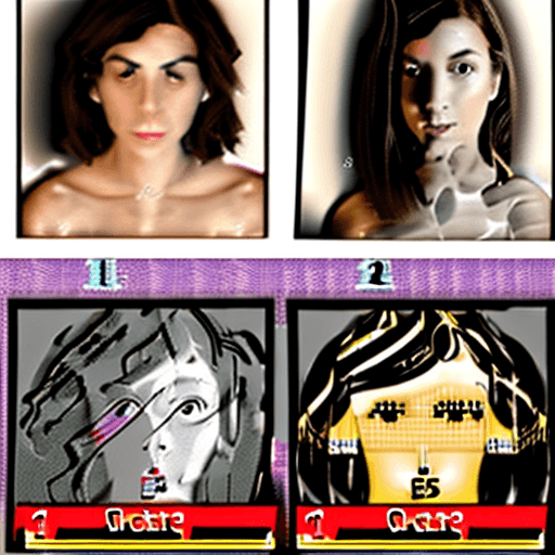 AI generated: (showing:1.1) (vagina:1.2) ( seductive :1.1) (22.3) year old (woman:1.1) with (wide:1.1) hips sh (da...