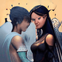 AI generated: olpntng style, <lora:yolandahw-olis-v2-lora:0. 8>, black ((olis)) woman, seamless, damasccus, butter...