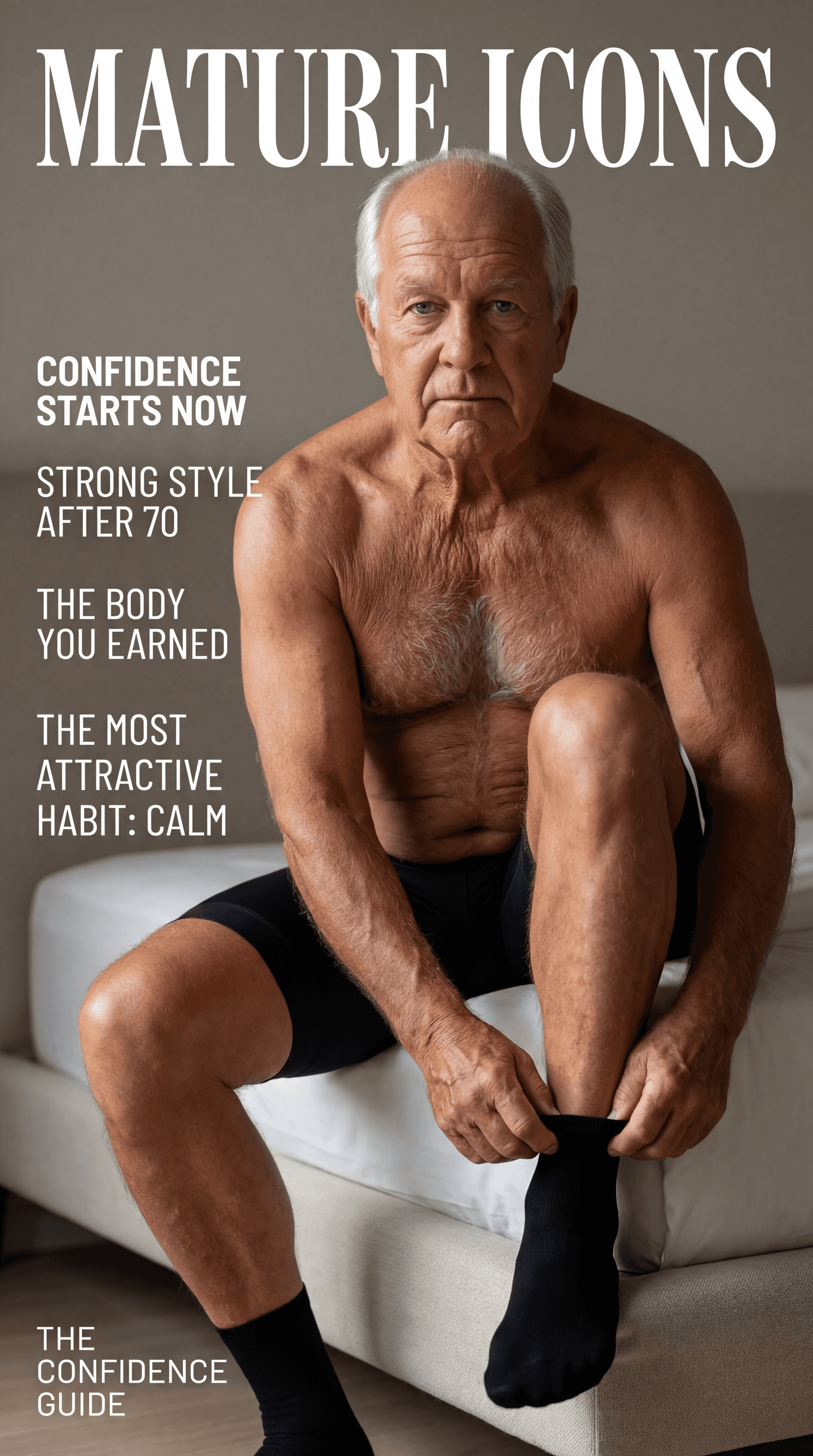 AI generated: FASHION MAGAZINE COVER. NOT CGI. NOT LIFESTYLE.
Ultra-realistic high-end editorial photography with ...