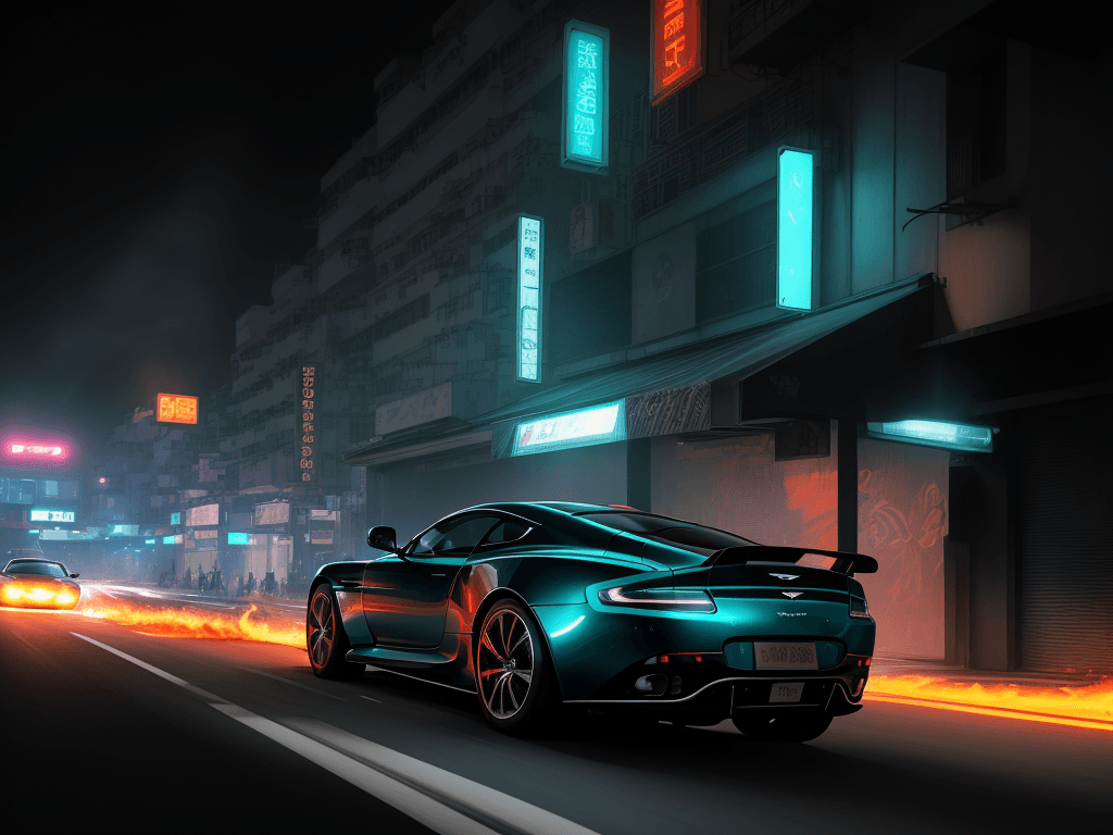 AI generated: low angle shot, ultra wide angle shot, rotating camera, Very Very Beautiful futuristic Photograph of...