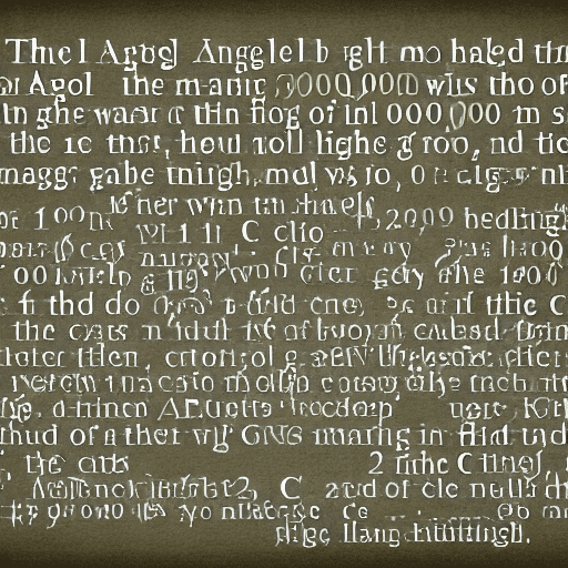 AI generated: The angel who talked with me had a measuring rod of gold to measure the city, its gates and its wall...