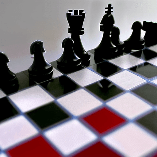AI generated: kavinsky themed chess set, snoop dog vs Elon Musk 