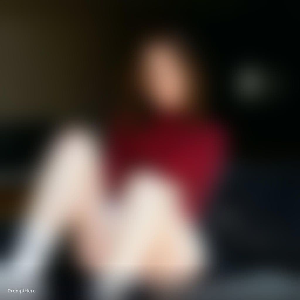 AI generated: A very ordinary iPhone selfie of a sporty brown haired plastic surgery customer. who had Augmentatio...