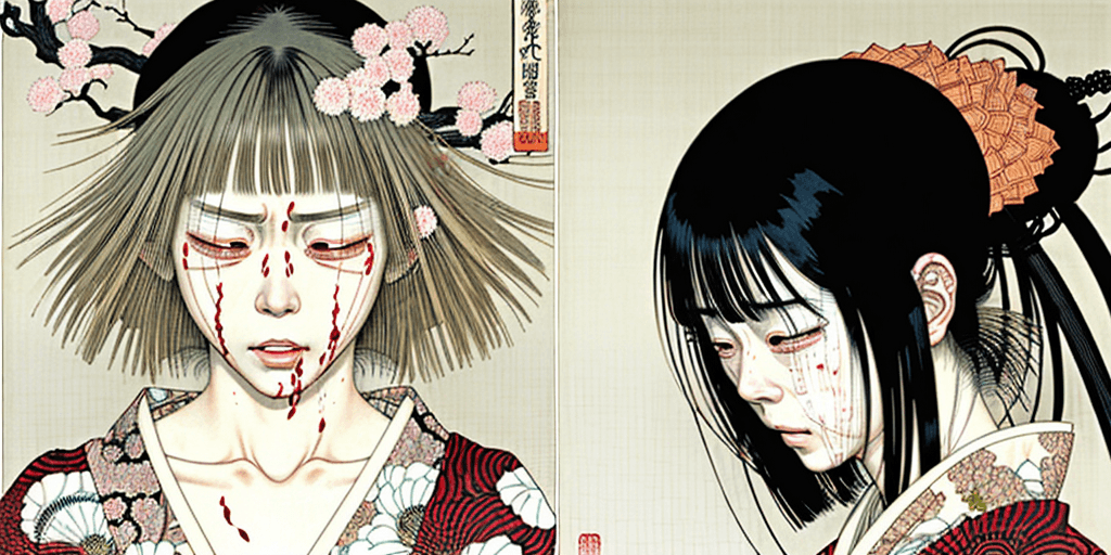 AI generated: Woman crying, artwork by Takato Yamamoto and Chika Yamada, very detailed, realistic, hyperrealistic,...
