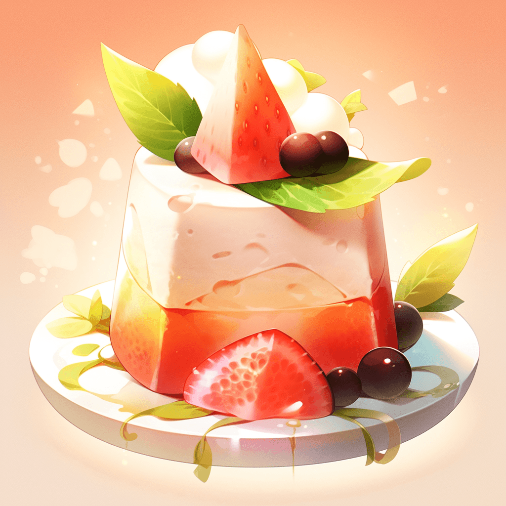 AI generated: An icon design, 3D, food icon, mouthwatering, gourmet light, indulgent feeling, rich colors, decaden...